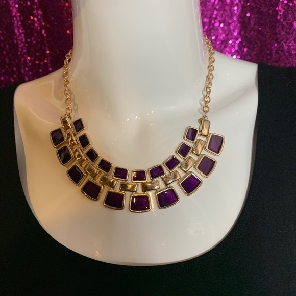 PURPLE necklace - Picture 3 of 5
